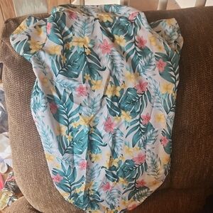 Tropical Floral Dog Shirt